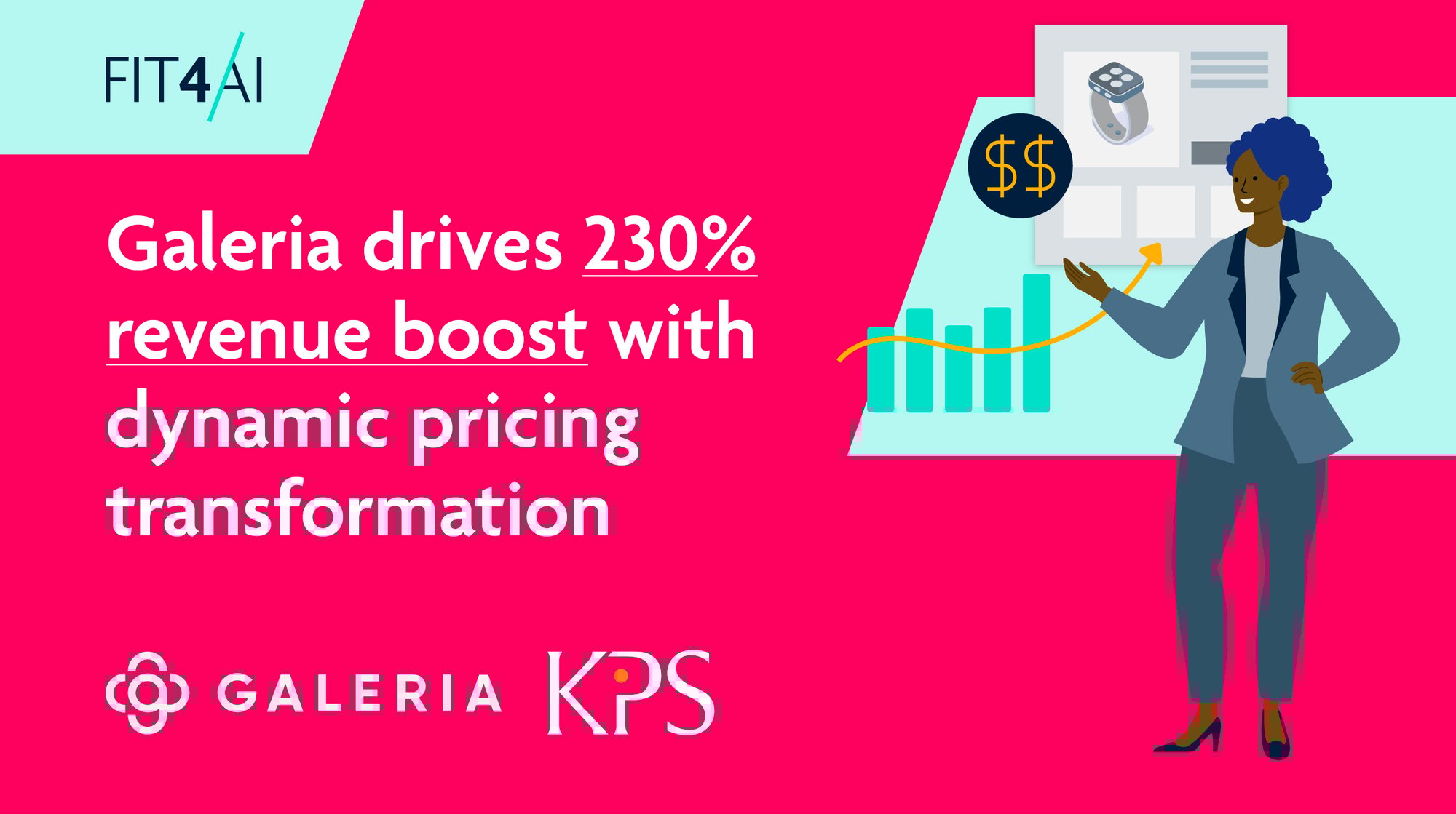 Galeria achieves a 230% revenue boost through dynamic pricing transformation. Discover the success story now!