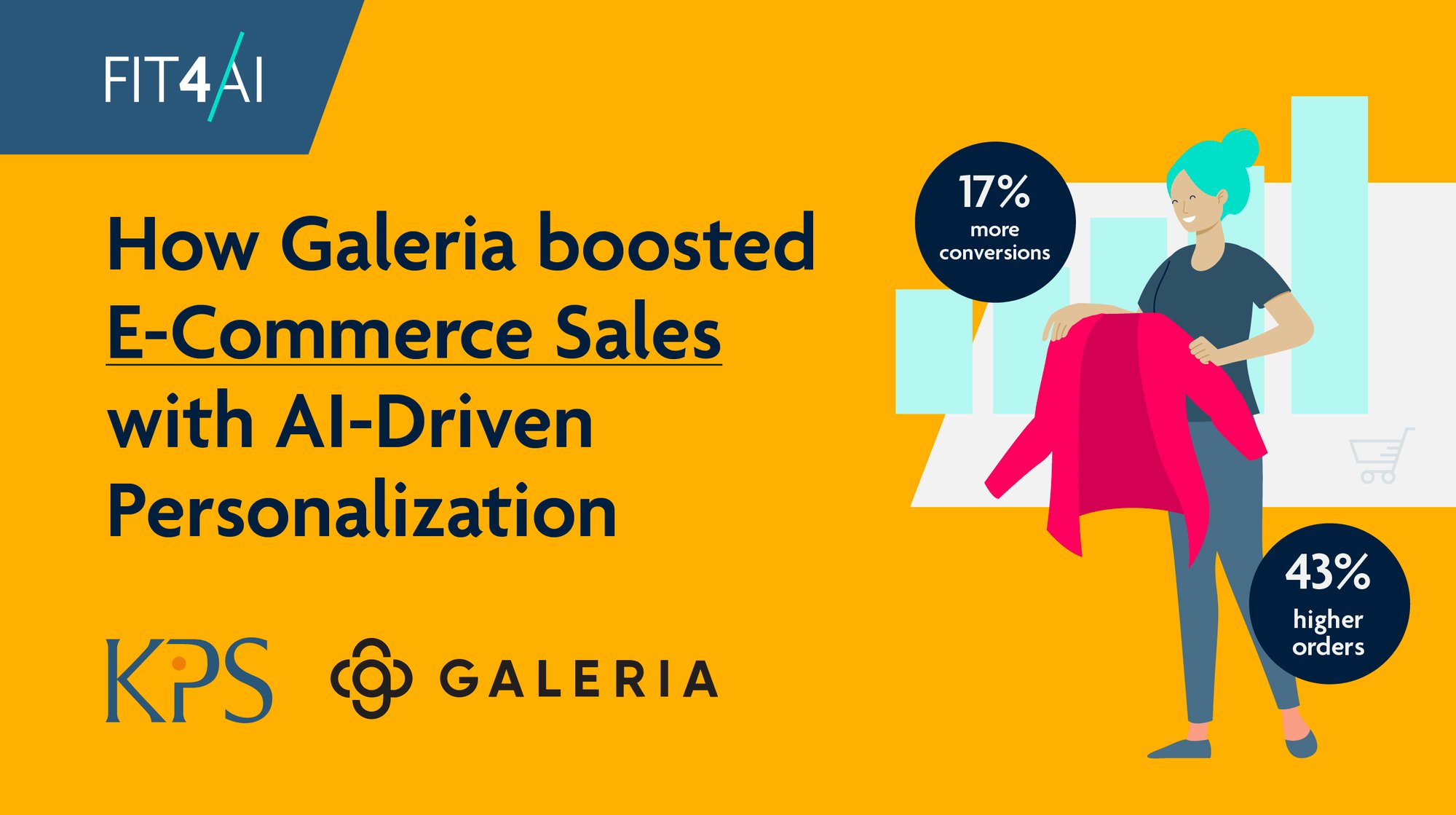 Galeria increased conversions by 17% and achieved 43% higher orders with AI-driven personalisation. Discover the strategy now!