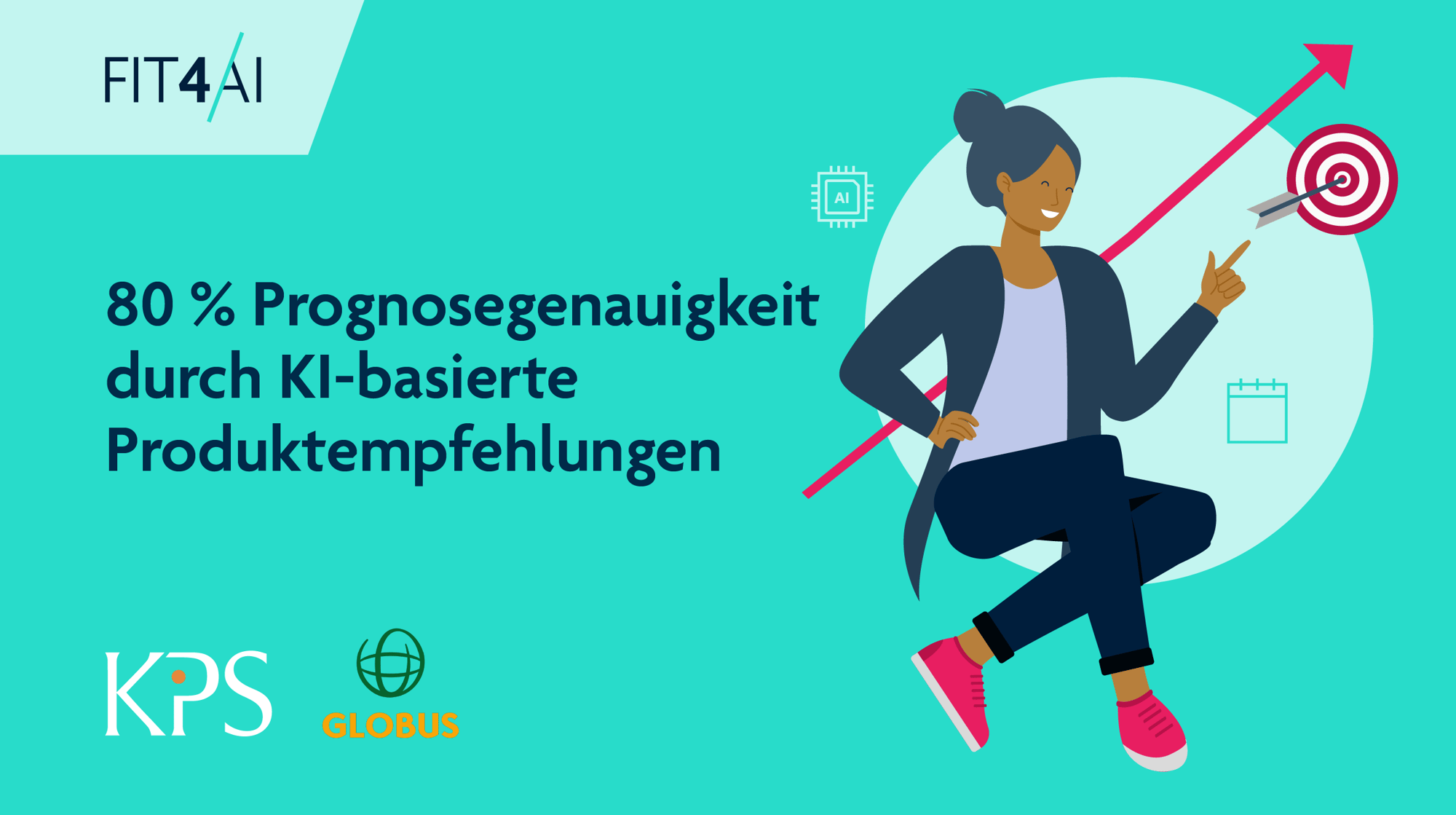 80% Prognosegenauigkeit durch KI-basierte Produktempfehlungen. Jetzt mehr erfahren!